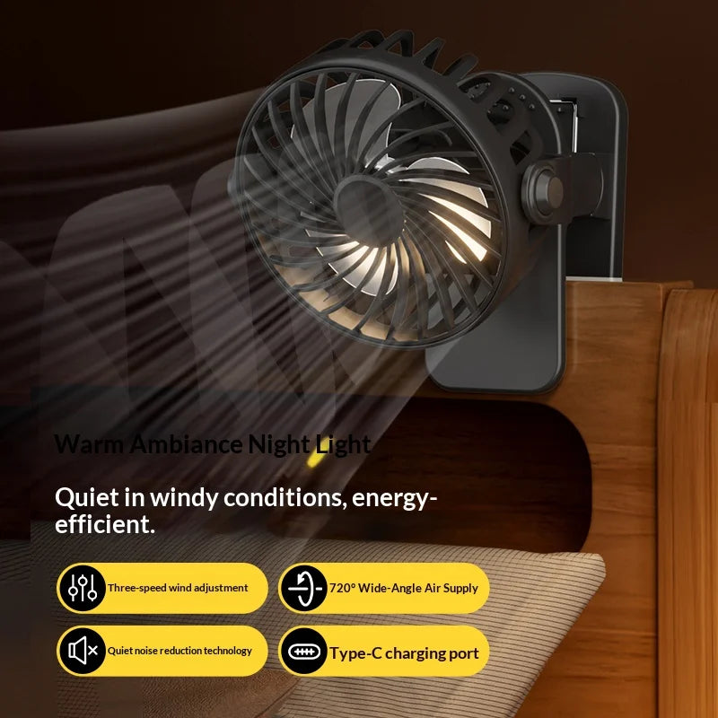 Clip-On Portable Cooling Fan