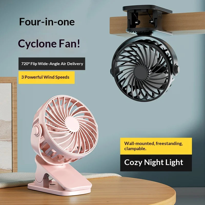 Clip-On Portable Cooling Fan
